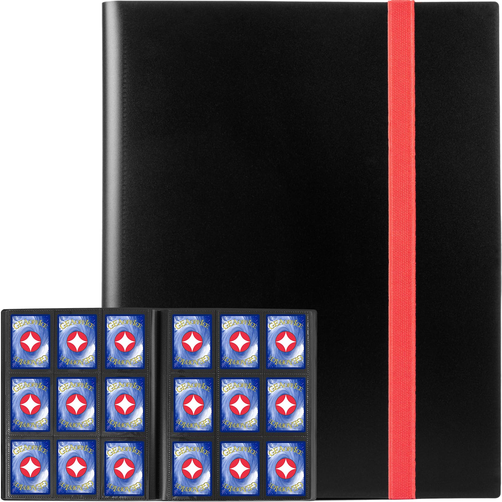 Amazon.com: GEAoffice Card Binder, 9 Pockets Trading Card